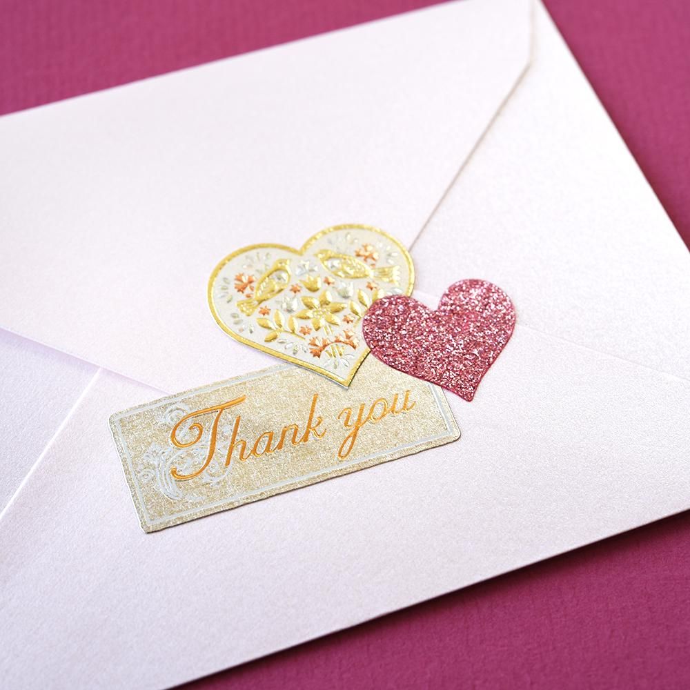 シールデコレーションセット ハート Thank You レター カード専門店 G C Press Online Shop シールデコレーションセット ハート Thank You レター カード専門店 G C Press Online Shop