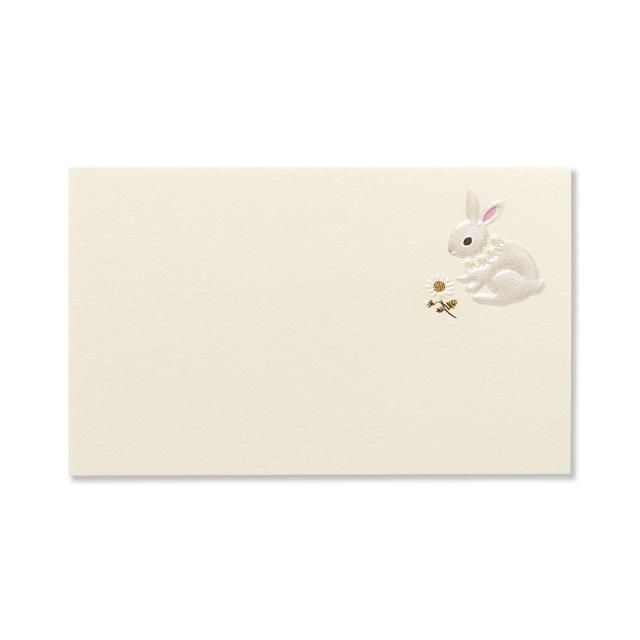 商品は梱包材❗おまけは3分の1で、原画全カラーor背景カラーorモノクロ作品 カード 和風多目的 墨絵 うさぎ - レター・カード専門店 - G.C.