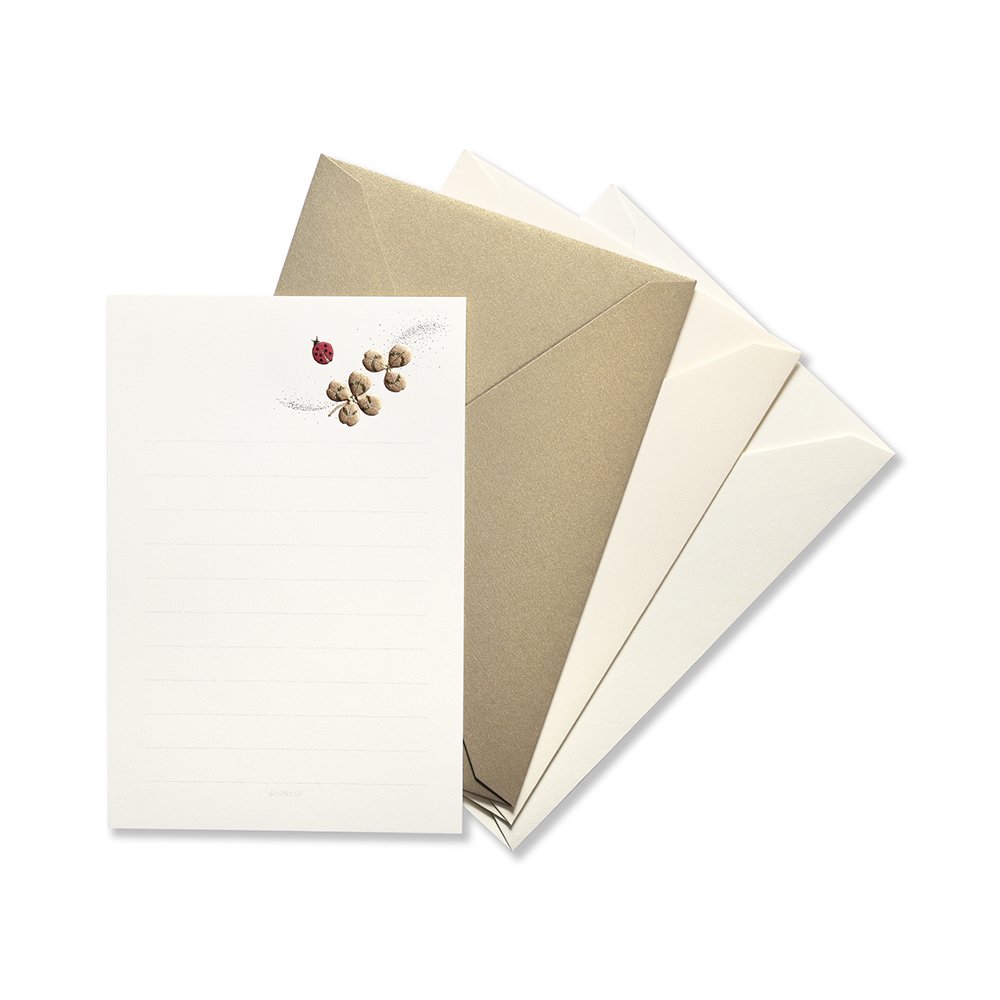 メッセージレターセット テントウムシ