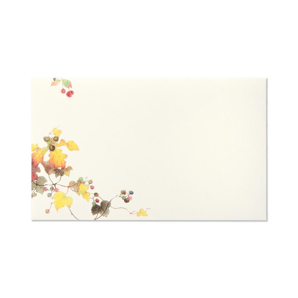 封筒 ソング オブ オータム ヨコ罫 - レター・カード専門店 - G.C.