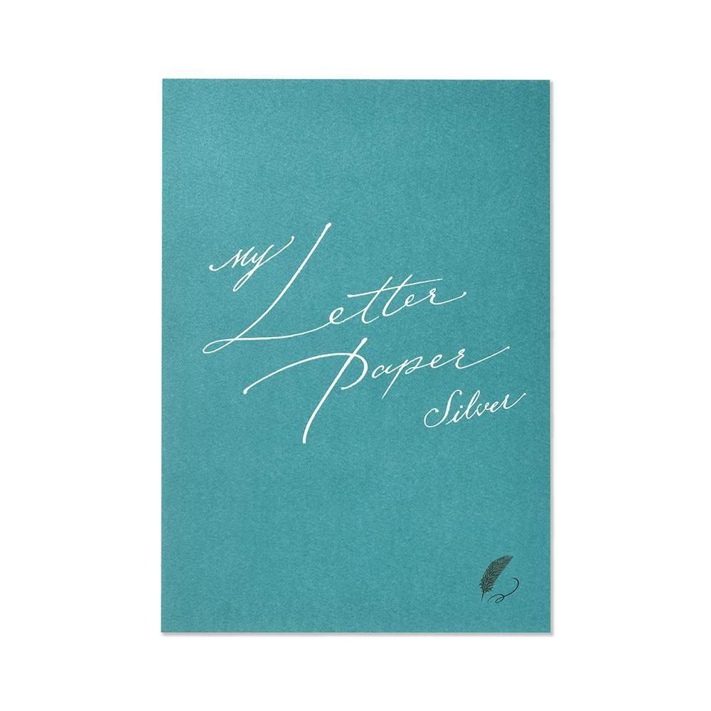 便箋/封筒セット My Letter Paper silver