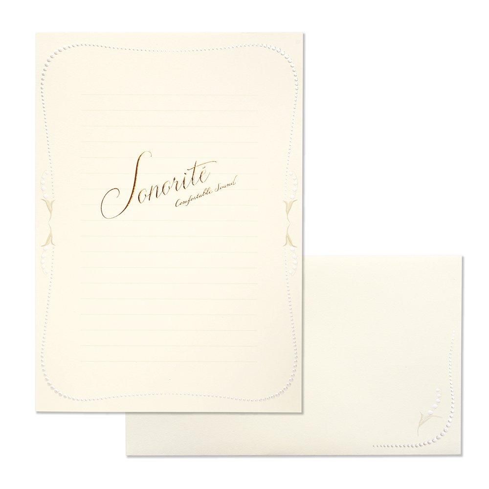 便箋/封筒セット ソノリテ ヨコ罫 - レター・カード専門店 - G.C.PRESS
