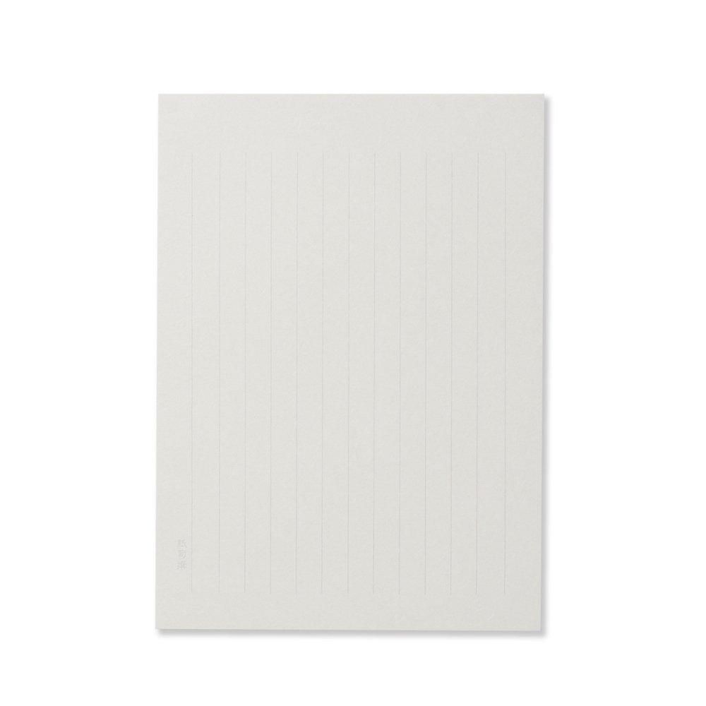 便箋/封筒セット 紙司撰 鳩羽紫色箋 タテ罫 - レター・カード専門店