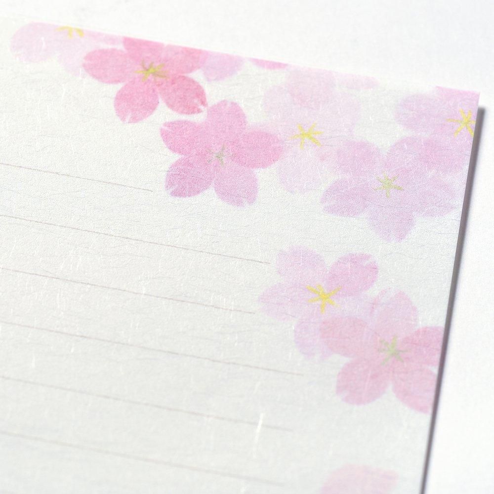 便箋/封筒セット サクラ ブロッサム - レター・カード専門店 - G.C.