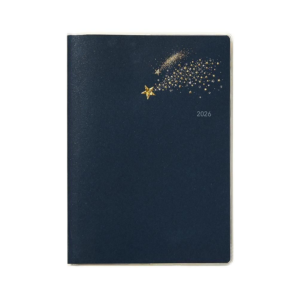 2026ダイアリー 月間 B6 流れ星 - レター・カード専門店