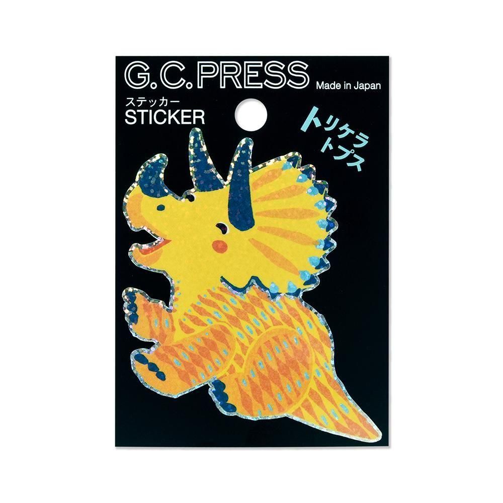 トリプレッタ様専有 ステッカー 恐竜 トリケラトプス - レター・カード専門店 - G.C.