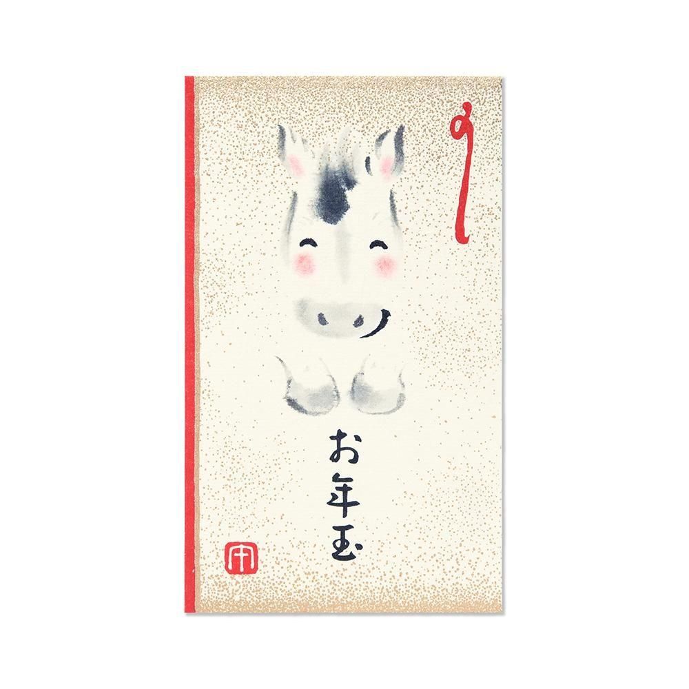 ポチ袋 墨絵 うま お年玉 - レター・カード専門店 - G.C.PRESS ONLINE SHOP