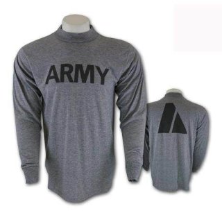 US ARMY　実物長袖Tシャツ　デットストック品