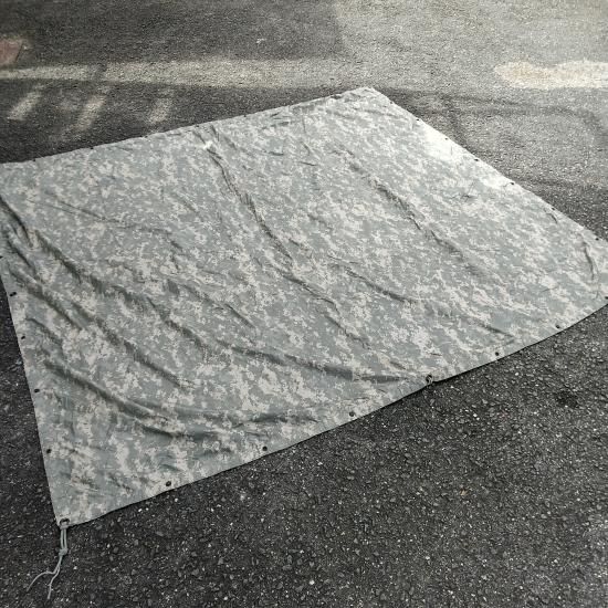 米軍 実物 フィールドタープ ACU/FG MILITARY 実物 USED 米軍 REVERSIBLE FIELD TARP（リバーシブル