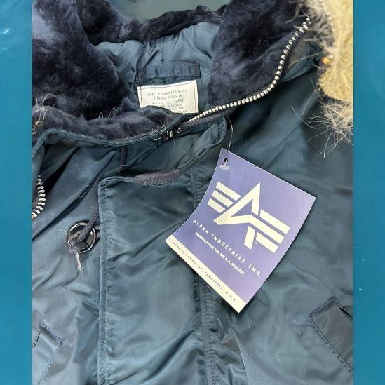 ALPHA  Made In USA N-2B フライトジャケット DEAD STOCK