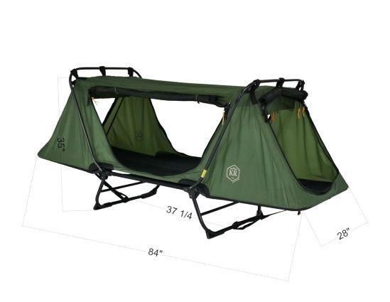 米軍採用のオリジナルテントコット！キンプライトが誇るKamp