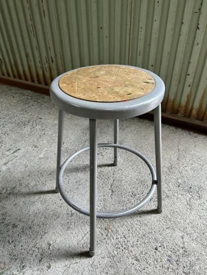 00's インダストリアル アイアン スツール USED