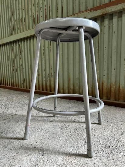 00's インダストリアル アイアン スツール USED