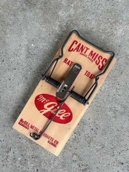 ڥơ Rat Trap  ͥꡡƥꥢVintageMade In USA