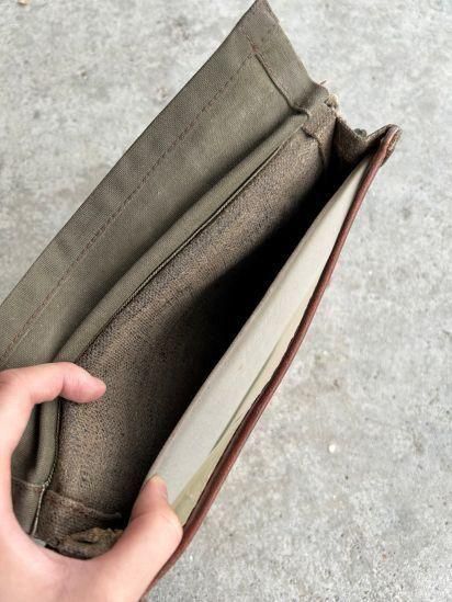 【スウェーデン軍実物】 M‐39 マップケース ショルダーバッグ USED