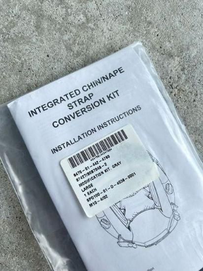 【米空軍実物】 パイロットヘルメット コンバージョンキット Dead Stock 《袋入り未使用品》