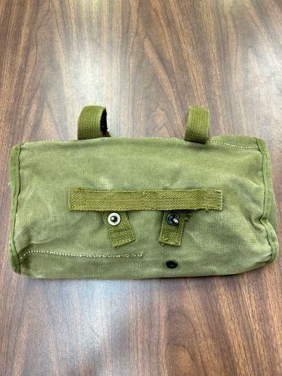 【米軍実物】1940’s~1960’s ヴィンテージ キャンバスツールポーチ 《工具入れ》 バイクのサイドバッグにも最適!