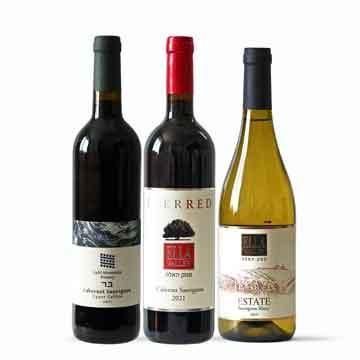 イスラエルの特徴溢れる飲みやすいおすすめの赤白ワインセット（3本