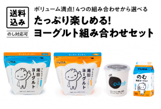 たっぷり楽しめる!ヨーグルト組み合わせセット