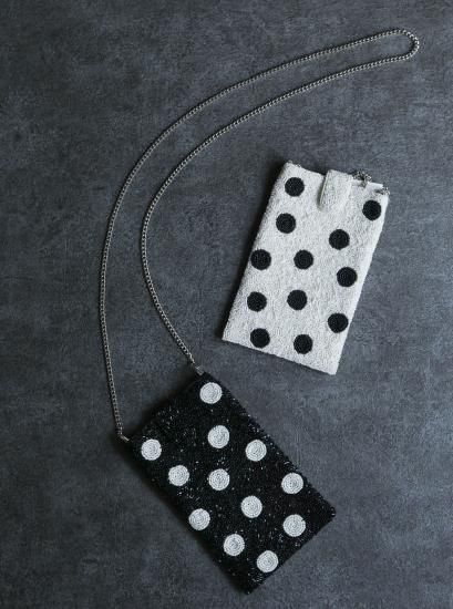 ✨新品未使用✨Ninabags オーシャン柄携帯ケースショルダー スマートフォンショルダー - NINA BAGS
