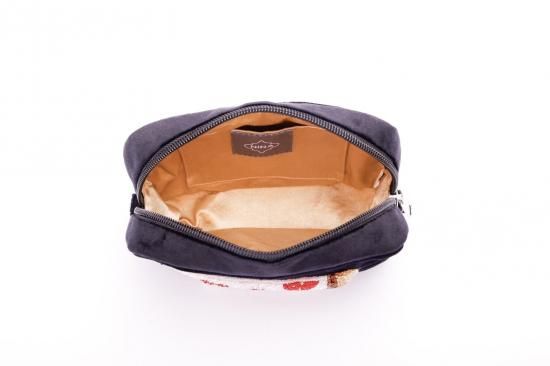 マチありポシェット】 2WAY ミニショルダーバッグ/ピザ/チリソース