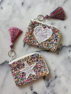 Ninabags スターポーチ　ミントカラー ポーチ - NINA BAGS