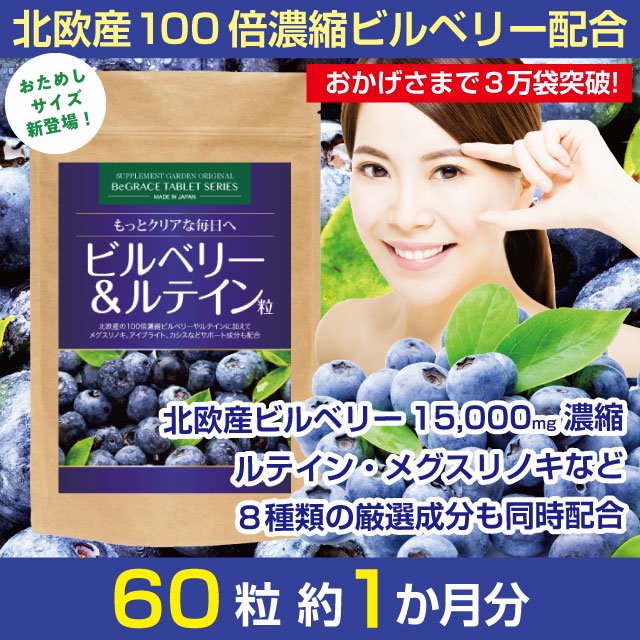 激安価格と即納で通信販売 1000円ぽっきりメガ盛りブルーベリー ルテインサプリ約4ヵ月分 120粒サプリメント 健康食品