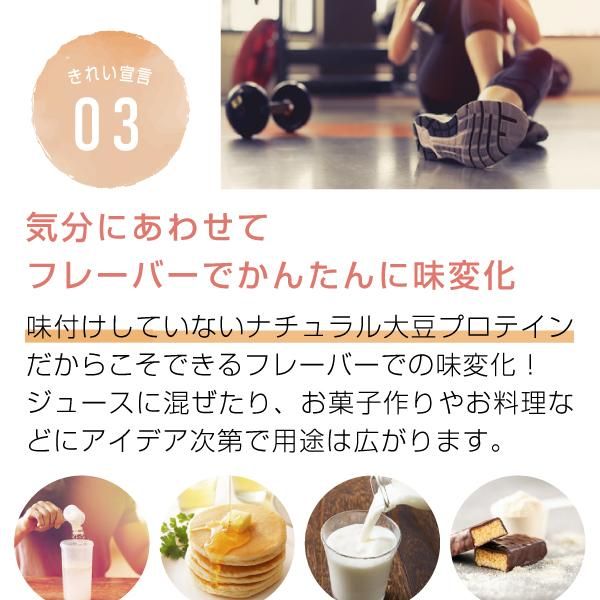 大豆プロテイン アメリカ産 3kg（1kg×3袋）【リニューアル】 送料無料