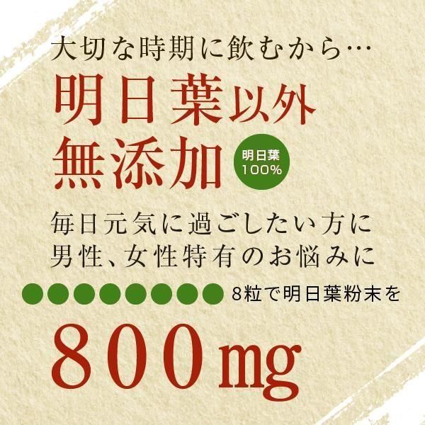 明日葉 青汁 100% サプリ 八丈島産 90g（約900粒） 送料無料