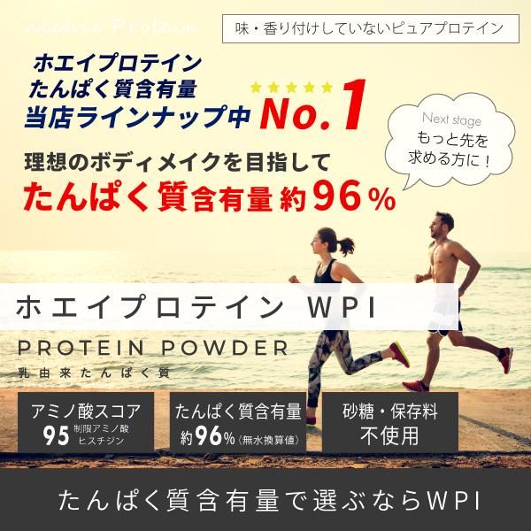 ニチエー　ホエイプロテイン　WPI 1kg×2個　計2kg