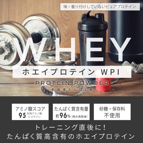 ニチエー　ホエイプロテイン　WPI 1kg×2個　計2kg