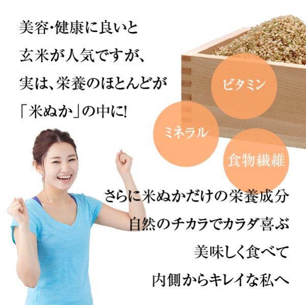 食べる米ぬか 粉末 100g 送料無料 ニチエー