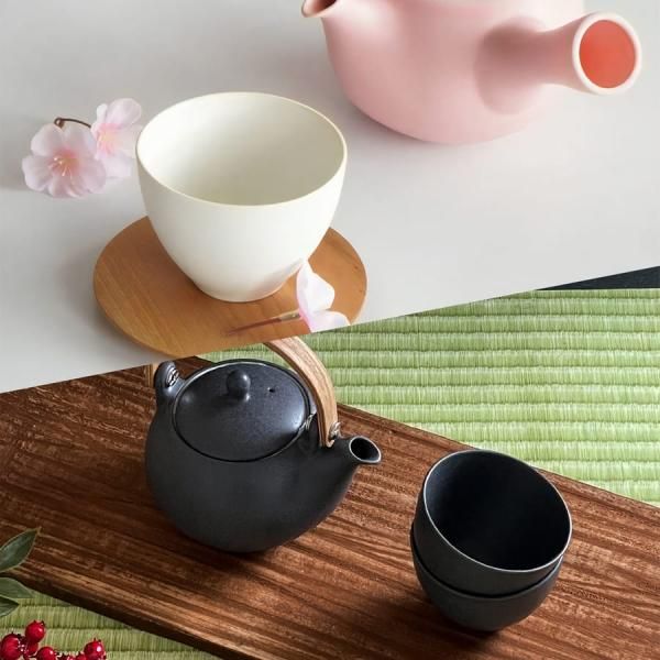 SALIU 土瓶急須 湯呑 茶敷 5点セット ～Yui 結～ - nichie
