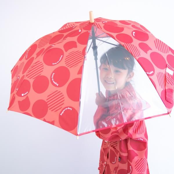 ネコドット傘 / nino(ニノ)/ レッド 【大型荷物】 - 【公式 ネコドット傘 / nino(ニノ)/ レッド 【大型荷物】 - 【公式
