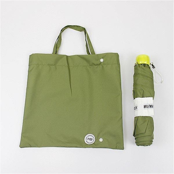 【未使用レア】SAMSARA BLANKET Mサイズ アーミーグリーン プレーンパターン折り畳み傘(傘袋付き） / MR（マル