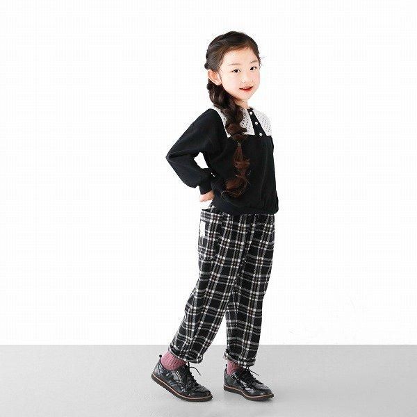 チェックポンチシェフパンツ / L.COPECK（エルコペック）/ 黒×白