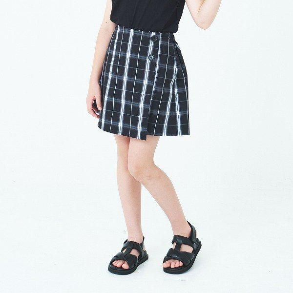 MILK トラッドチェックキュロット MILK ベーカリーガールキュロット （レッドチェック
