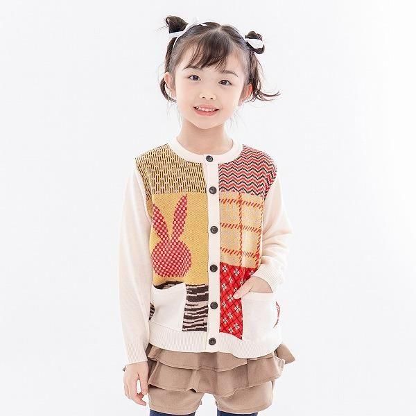 <最終価格>　美品　カーディガン　BABY うさみみ　パーカー パーカー ふわふわ もこもこ うさぎ ペアルック うさ耳 うさみみ