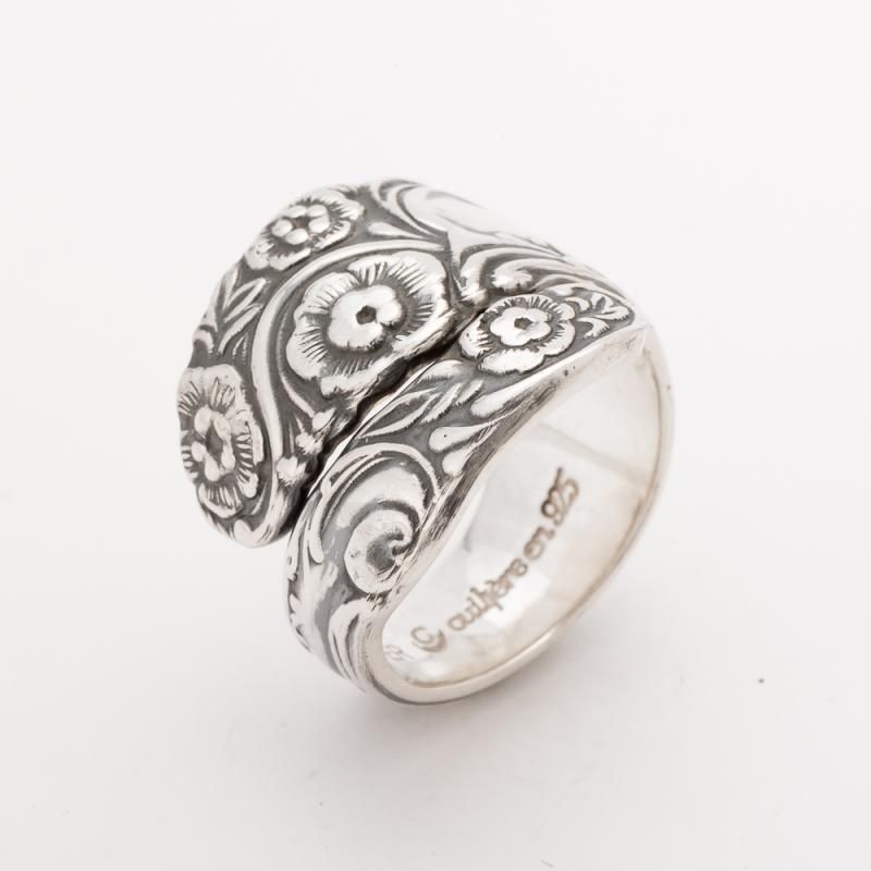cuillere en 925】スプーンリング・Fleur