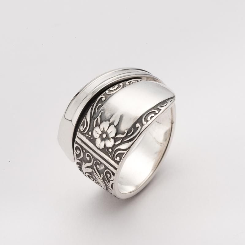 アンティーク　スプーンリング　sterling silver　シルバー　925色味シルバー