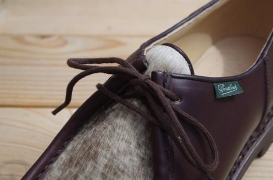 専用PARABOOT MICHAEL SIZE40 ポニー Paraboot Men's Michael in Black Pony Hair Paraboot