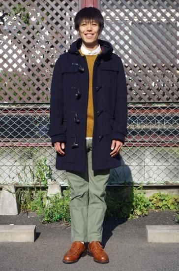 ロンドン トラディション　ダッフルコート　キャメル　チェック　M 38 LONDON Tradition ダッフルコート コート 「LONDON TRADITION