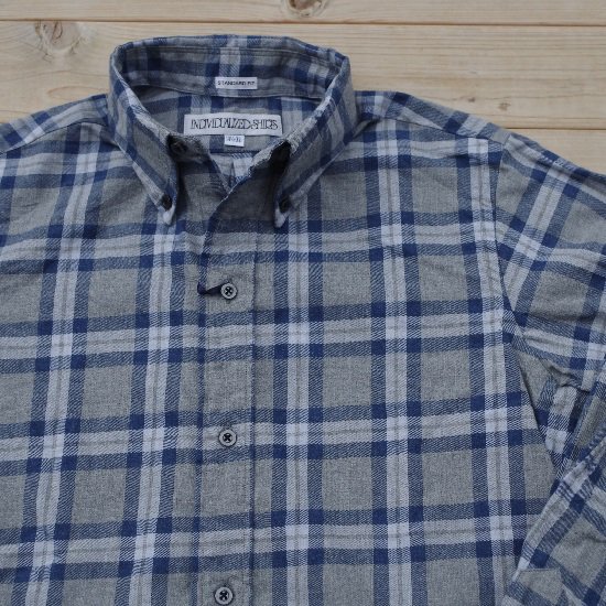 【30％OFF】INDIVIDUALIZED SHIRTS ”FLANNEL CHECK SHIRTS SECOURS fit”