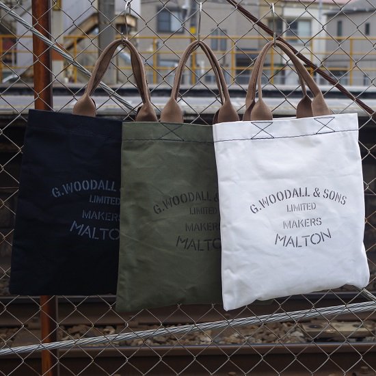 G.WOODALL&SONS ”CANVAS TOTO BAG”