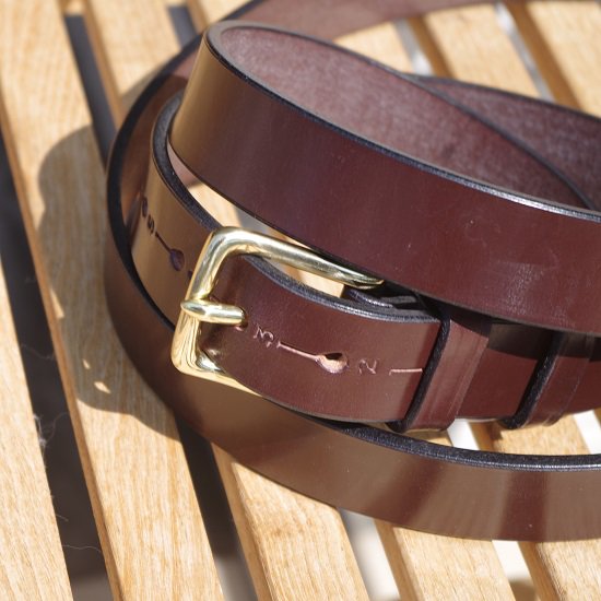HARDY&CLEVERLEY ”BRIDLE LEATHER BELT”