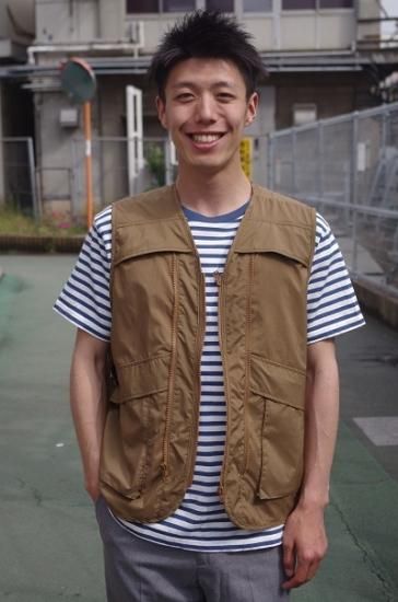 corona utility reversible vest サイズM CORONA ”UTILITY VEST” - SECOURS / ONLINE SHOP