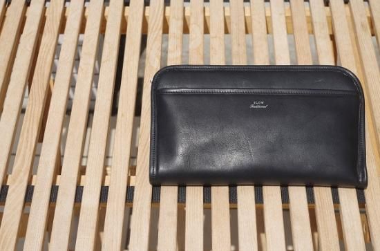 バッグ SLOW Traditional-bono Clutch bag / Black Bono - Flap Width Shoulder Bag -｜SLOW – スロウ 公式ECサイト