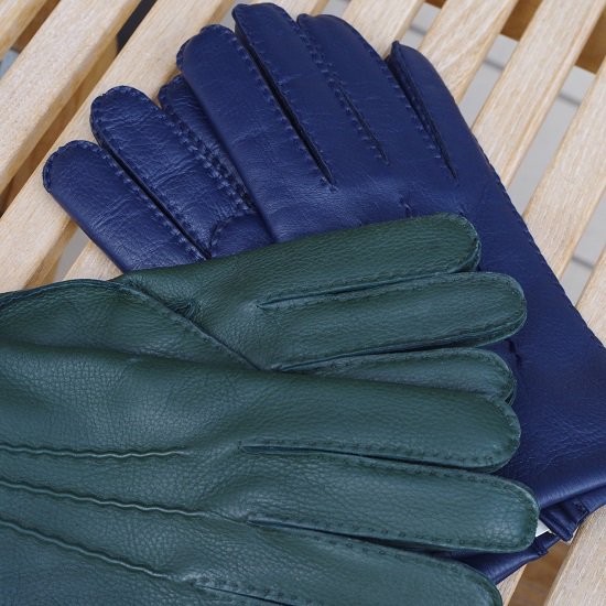 DENTS ”Cashmere lined DEERSKIN leather gloves”