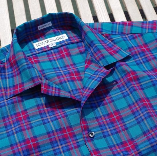 INDIVIDUALIZED SHIRTS Camp Collar S/S Check Shirts