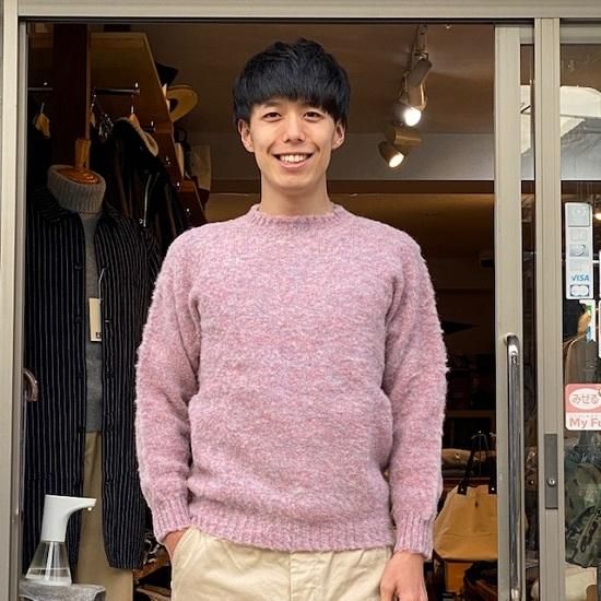PETER BLANCE ”shaggy dog Shetland Sweater” - SECOURS PETER BLANCE ”shaggy dog Shetland Sweater” - SECOURS